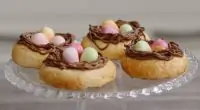 Пасхальное творожное печенье «Гнездышки»