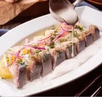 Селедка в соусе из молок