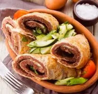 Омлетные рулеты