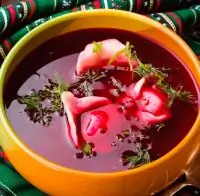 Борщок с «ушками»