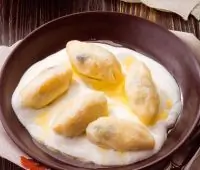 Кныдли в сметане с черносливом