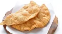 Чебуреки с бараниной из простого теста