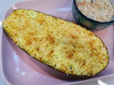 Сэндвич из баклажана с сыром