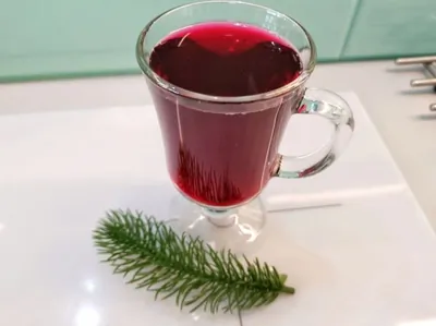 Концентрированный ягодный морс с лемонграссом