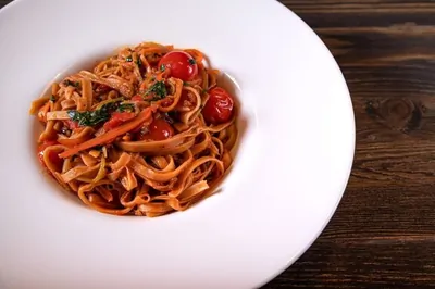 Аришта с овощами