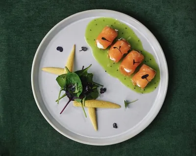 Лосось с крем-чизом