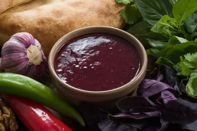 Ежевичный соус