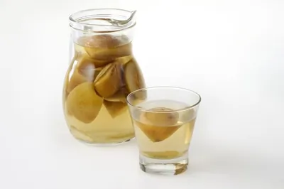 Компот из яблок с имбирем