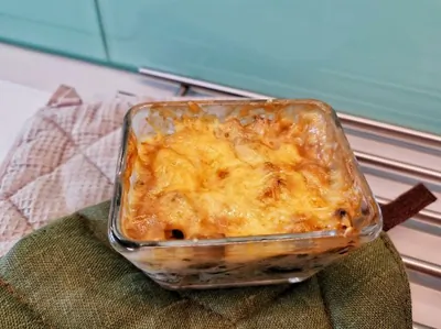 Жюльен из шампиньонов и вешенок