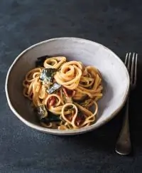 Спагетти с перечным рагу