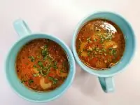 Куриный суп с сельдереем и морковью