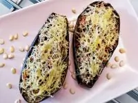 Фаршированные баклажаны с пикантной начинкой