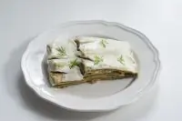 Щавель с блинами