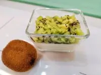 Нежная панна-котта с киви