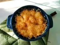 Грибной жюльен с творожным сыром и пармезаном