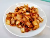 Жареная пекинская капуста карри