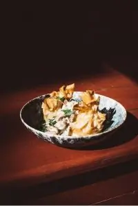 Пирог с лисичками в тесте фило