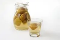 Компот из яблок с имбирем