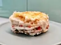 Мясной кетопирожок из цветной капусты
