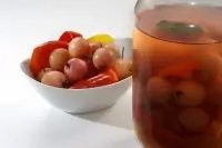 Маринованные ранетки со сладким перцем