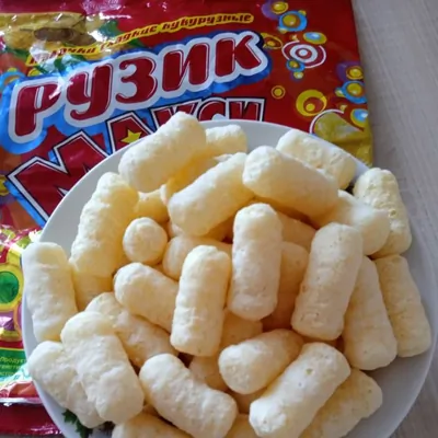 Чак-чак из кукурузных палочек