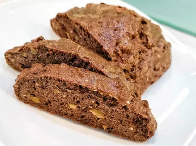 Льняной хлеб с оливками