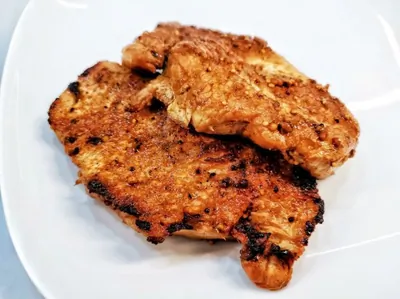 Пряный шницель из индейки