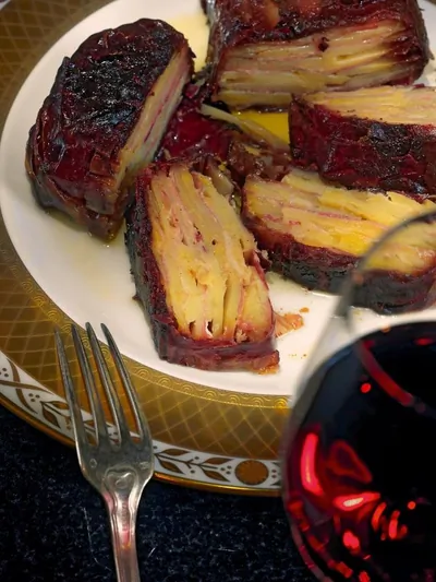 Картофельный мильфей