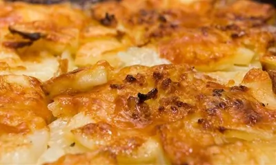 Картофельно-грибной гратен