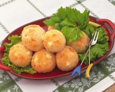 Биточки рисовые