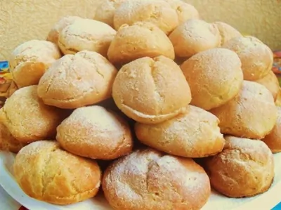 Заварные булочки с кремом