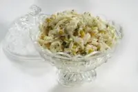 Крабовый салат с яйцами