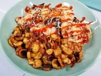 Грудка индейки с пикантными грибочками