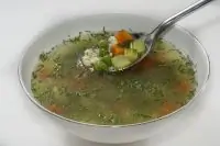 Легкий и быстрый куриный суп