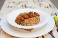 Гречетто с лимоном, куриными желудочками и сыром пармезан