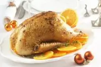 Утка в медово-апельсиновой глазури