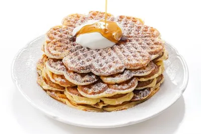 Творожные вафли