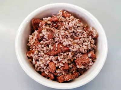 Рис ширатаки с уткой