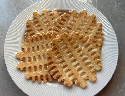 Тонкие вафли