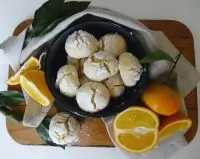 Апельсиновое песочное печенье