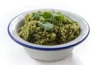 Гречка с ближневосточным соусом схуг