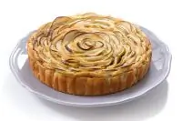 Яблочный пирог «Роза»