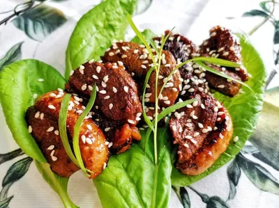 Утиная грудка в азиатском стиле