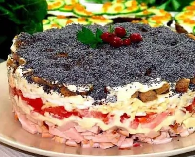 Салат «Курочка под кайфом»