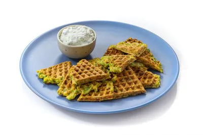 Вафли из кабачка