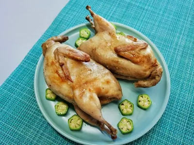 Перепелки в духовке