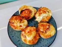 Яичные маффины с беконом