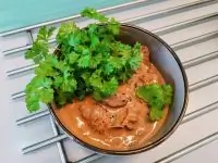 Нежная куриная печень со сметаной