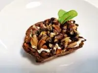 Бутерброд с грибами