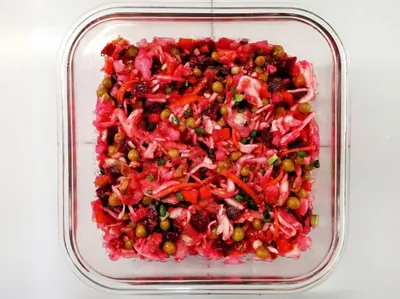 Кето-винегрет